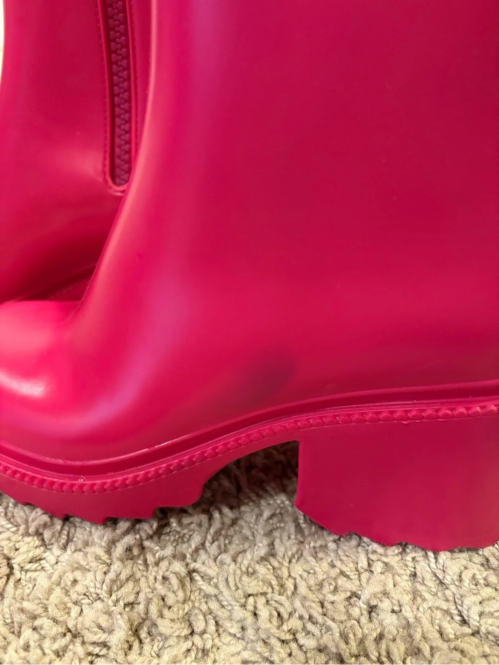 INC International Concepts Fuchsia Mid-Calf Rain Boots